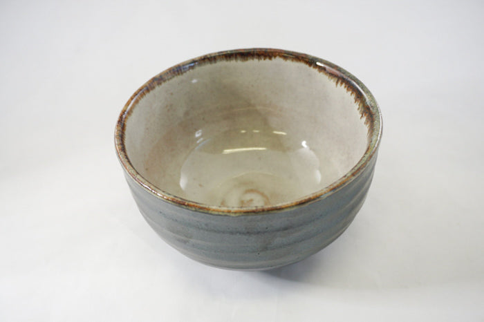 Metallic Black Ceramic Bowl