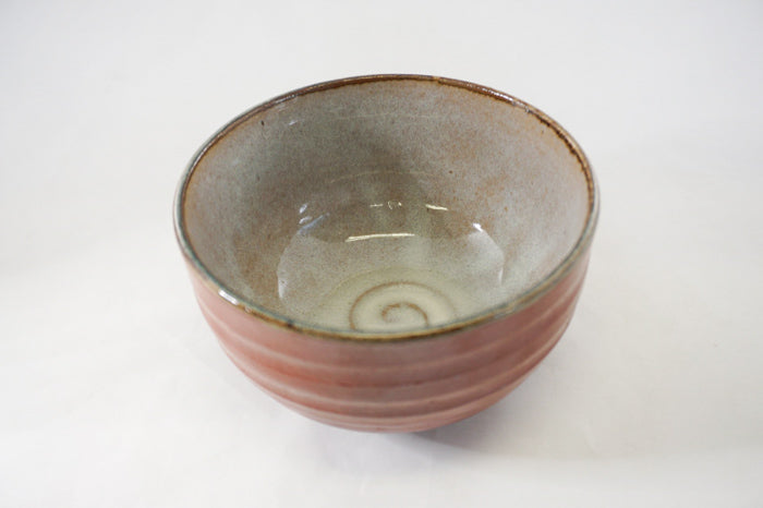 Red Ceramic Donburi Bowl