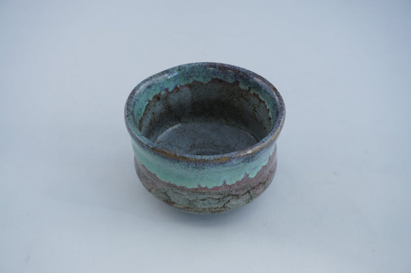 Tabichawan Aoshino Aokinyō Ceramic Matcha Bowl