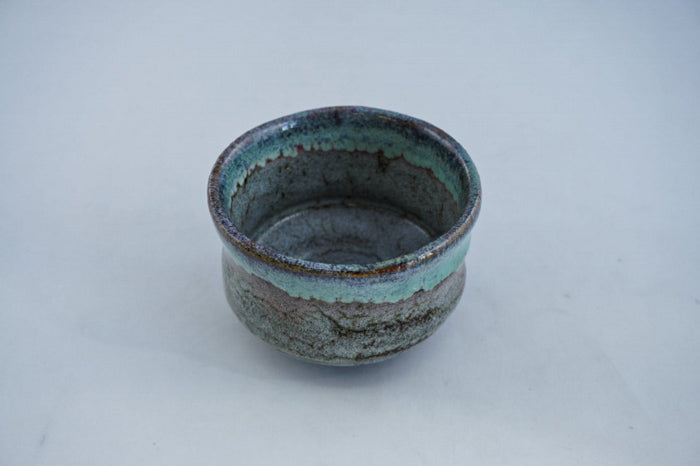Tabichawan Aoshino Aokinyō Ceramic Matcha Bowl