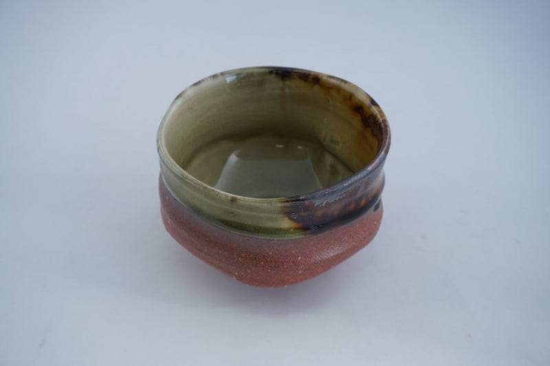 Tokusen Matcha Wan Shigaraki Uchi Bīdoro Ceramic Matcha Bowl