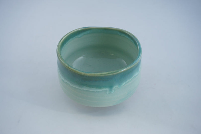 Matcha Wan Kuchi Aokinyō Matcha Wan Ceramic Matcha Bowl - Ninja Kitchen Market