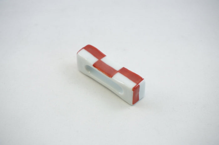 Ichimatsu Ceramic Chopstick Rest