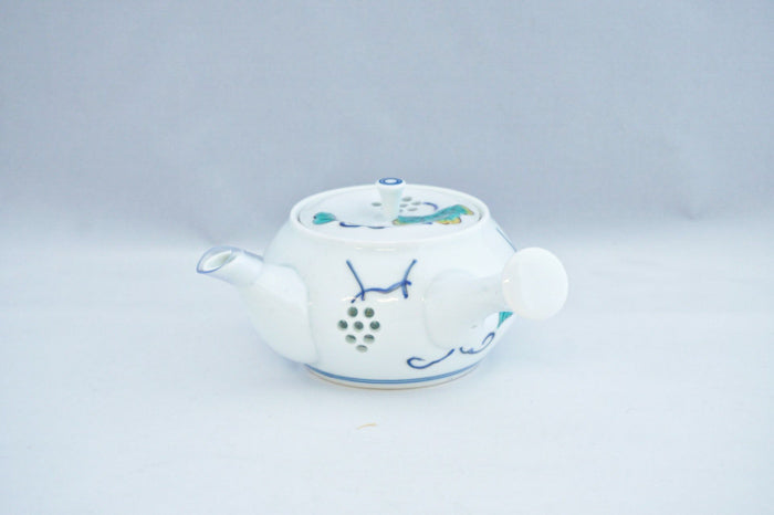 Nishiki Suisyou Ceramic Grape Design Tea Pot
