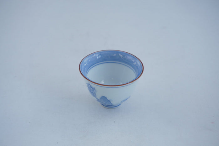 Itchin Sansui Ceramic Sake Set