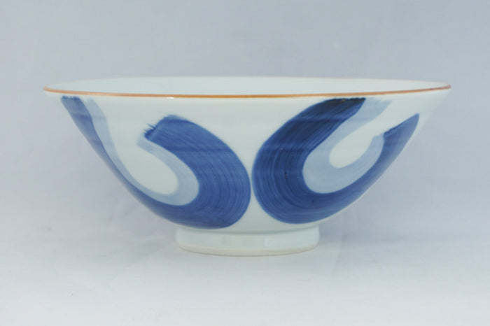 Sometsuke Unkai Ceramic Donburi Bowl