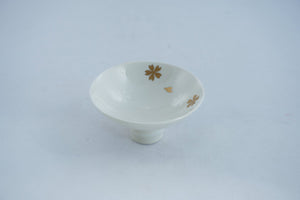 Arita Ware Craft Ceramic Flat Sake Cup