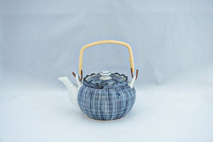 Sometsuke Sensuji Ceramic Tea Pot With Strainer