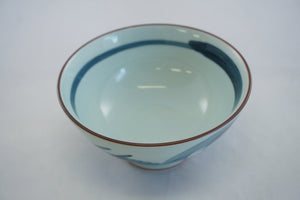 Sometsuke Blue Dragon Ceramic Rice Bowl