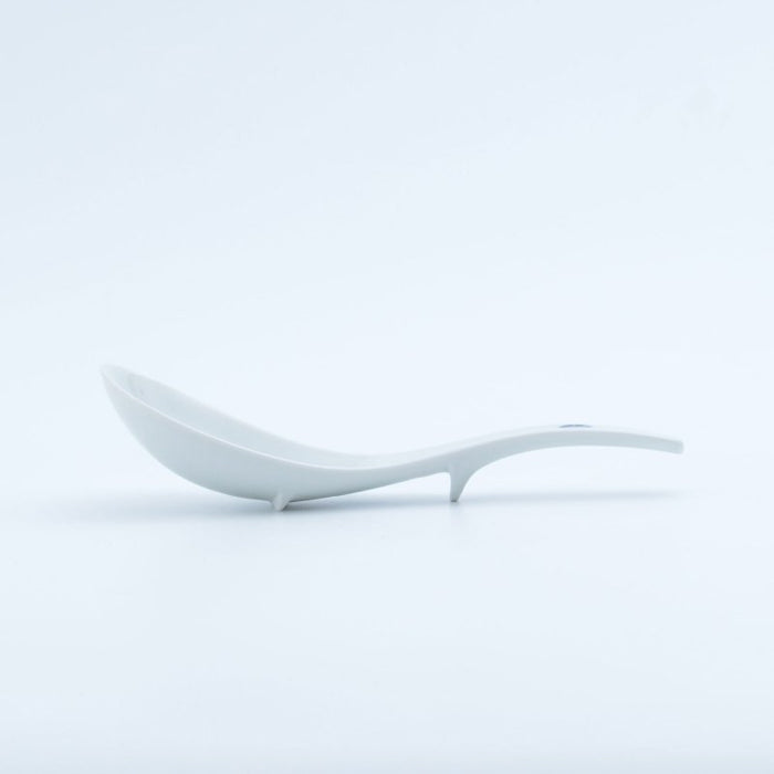 Aomebuki Blue Sprouting Ramen Renge Ceramic Spoon