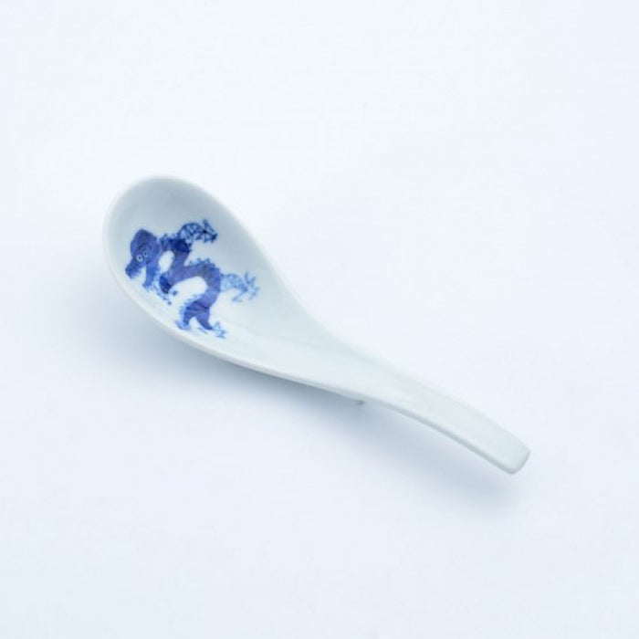 Ryumon Ramen Renge Ceramic Spoon