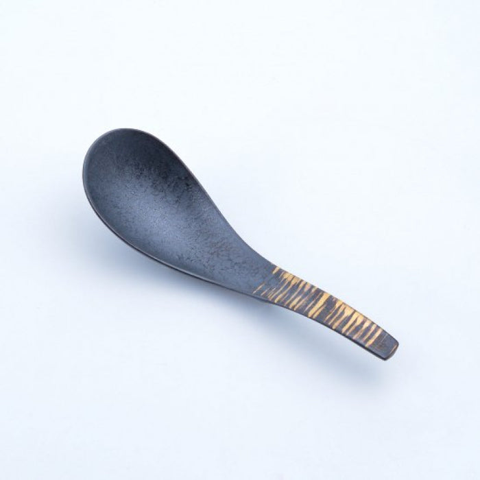 Kinhake Gold Ramen Renge Ceramic Spoon