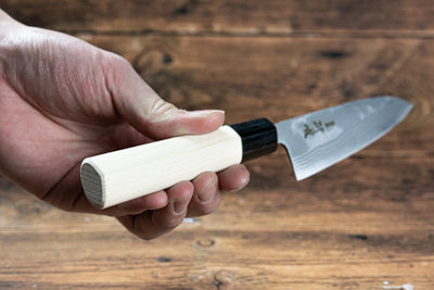 Blue Carbon Steel Knife