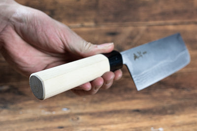 Damascus Carbon Knife