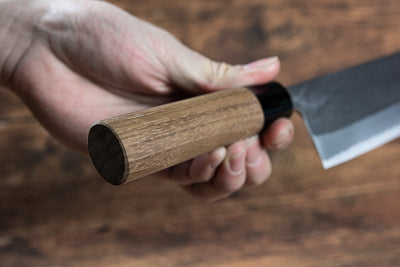 Blue Carbon Nakiri Knife