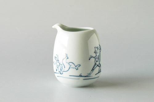 Chojugiga Ceramic Cold Sake Serving Vessel