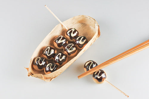 Handmade Ceramic Chopstick Rest - Savory Snacks