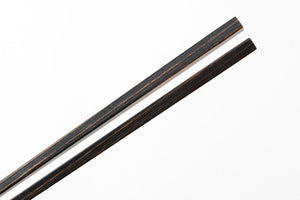 Black Wood Thin Chopsticks 23.5cm