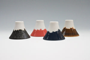 Mt Fuji Ceramic Sake Cup