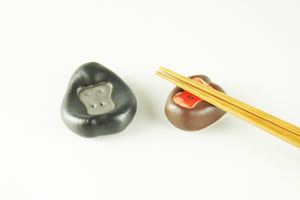 Handmade Ceramic Chopstick Rest - Gorilla / Monkey