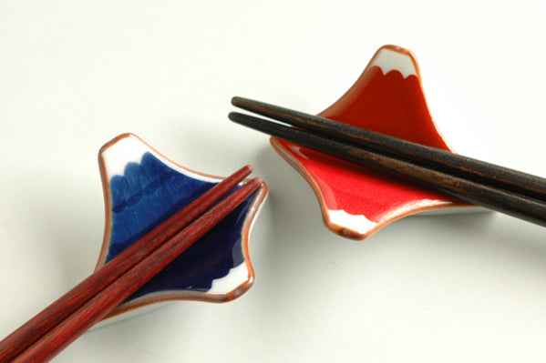 Arita Ceramic Mt Fuji Chopstick Rest