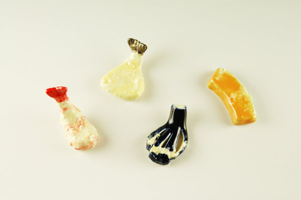 Handmade Ceramic Chopstick Rest - Tempura