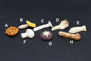 Handmade Ceramic Chopstick Rest - Mushroom