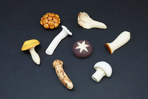 Handmade Ceramic Chopstick Rest - Mushroom