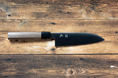 Shirogami Steel Santoku Knife