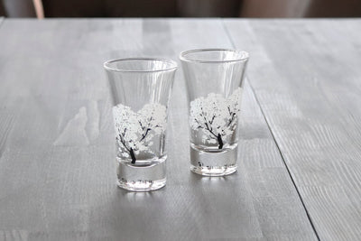 Color Changing Sakura Cherry Blossom Sake Cup - Ninja Kitchen Market