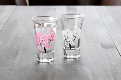 Color Changing Sakura Cherry Blossom Sake Cup - Ninja Kitchen Market